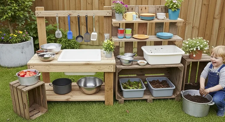 DIY Mud Kitchen Ideas